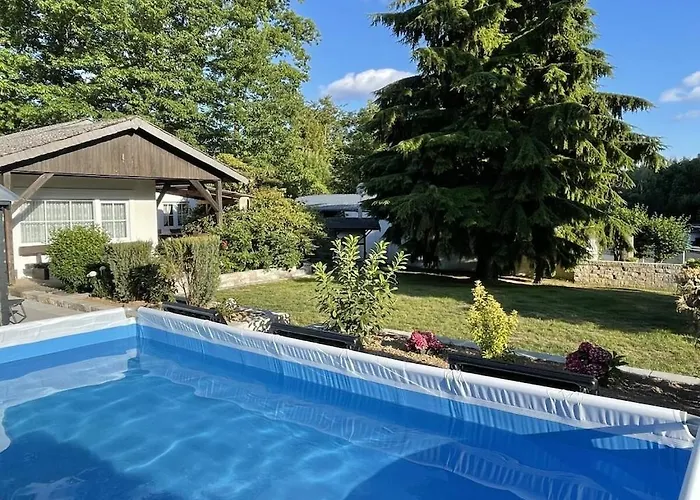 Dahlke With Fireplace And Sauna * Rheinböllen